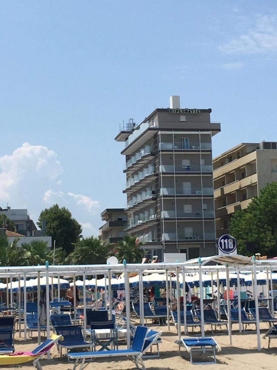 Hotel Diplomatic Riccione Kültér fotó
